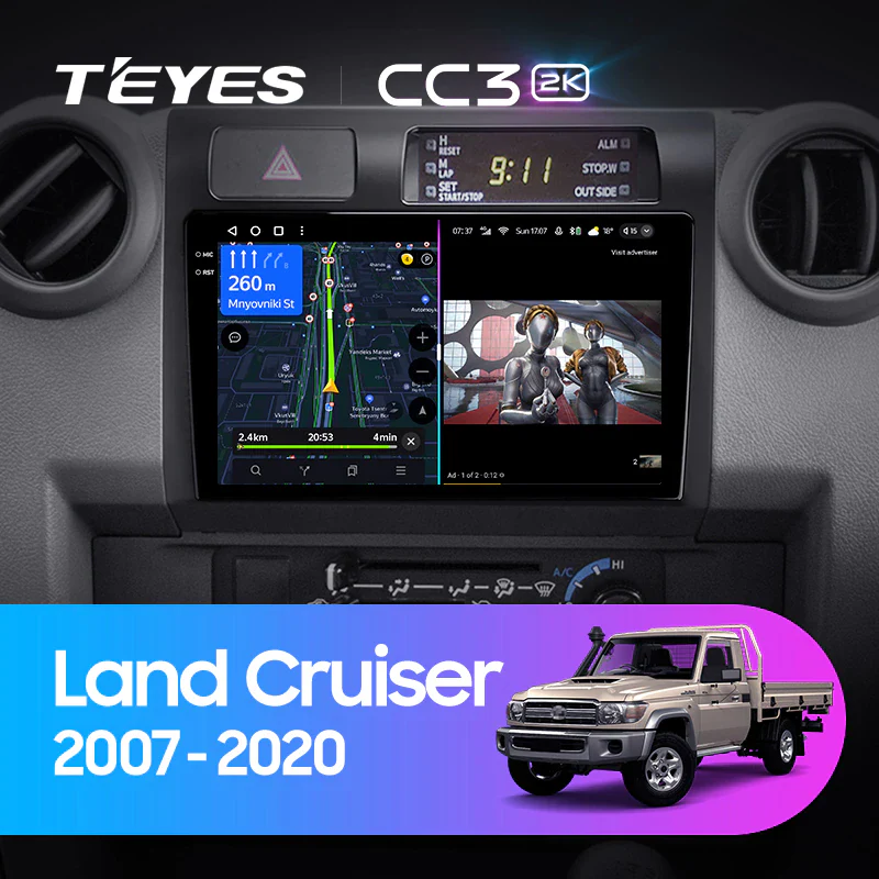 Toyota Landcruiser Land Cruiser LC 70 Series / 79 Series (2007-2020)