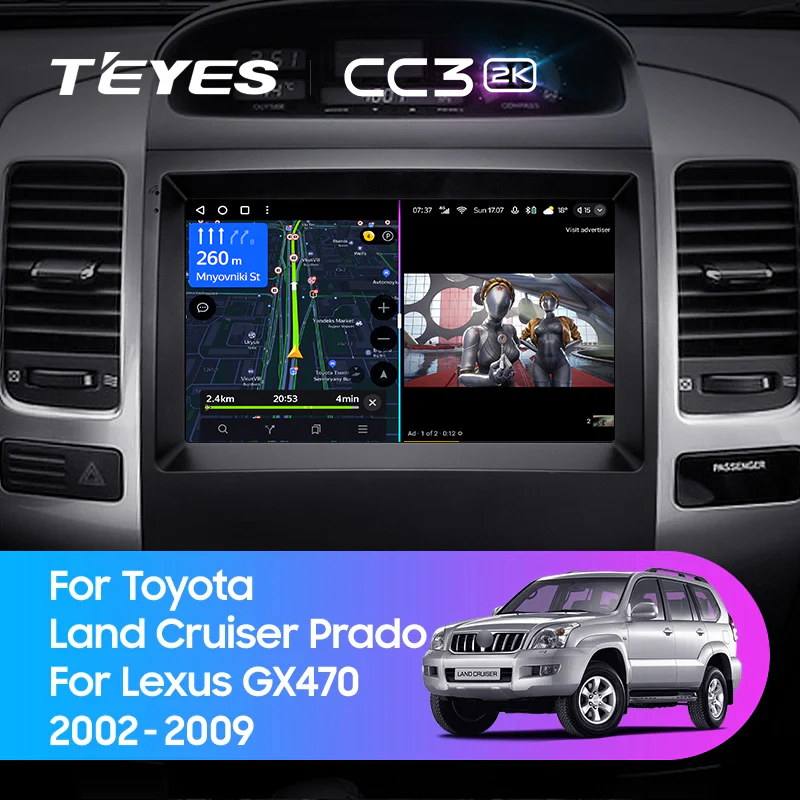 Toyota Landcruiser Land Cruiser Prado 120 J120 / Lexus GX470 GX 470 (2002-2009) [B]