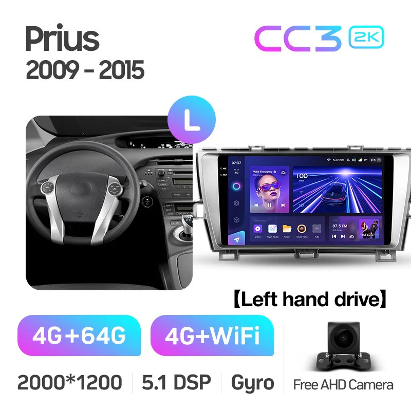 Toyota Prius XW30 (2009-2015) Left Hand Drive - Image 7