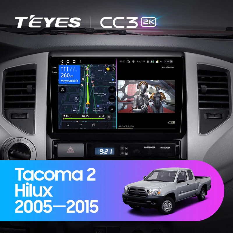 Toyota Tacoma 2 N200 Hilux (2005-2013)
