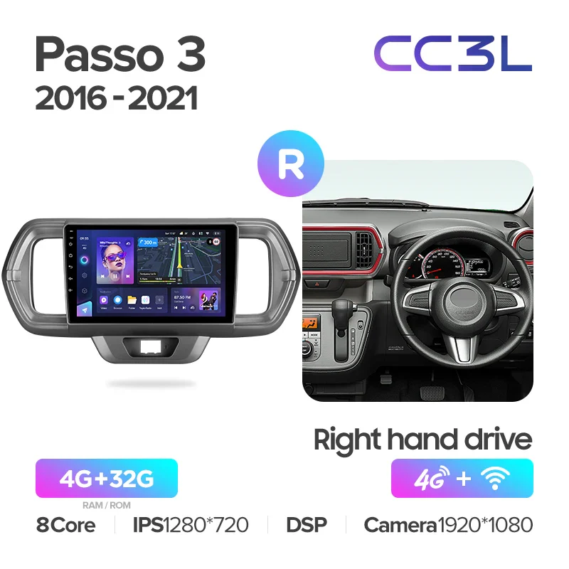 Toyota Passo III 3 (2016-2021) Right hand drive - Image 9