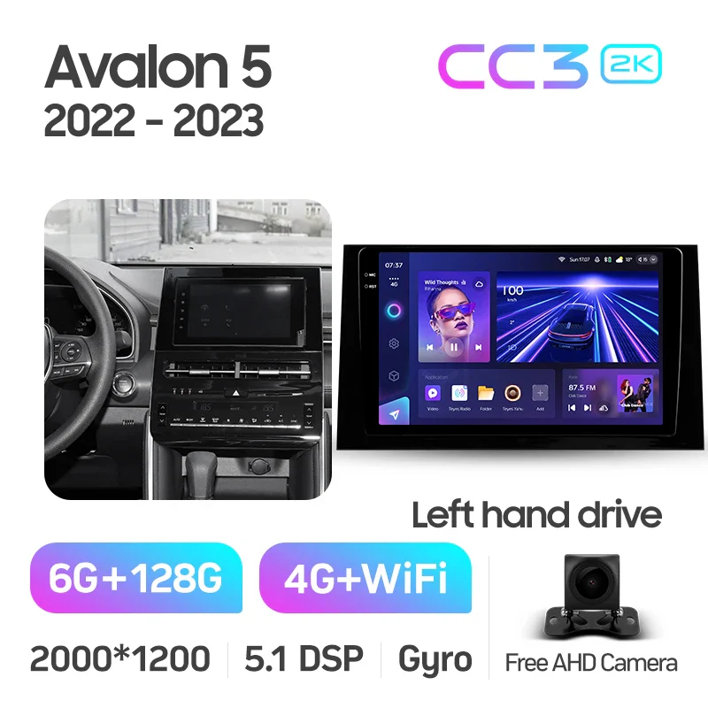 Toyota Avalon 5 XX50 (2022-2023) Left Hand Drive - Image 7