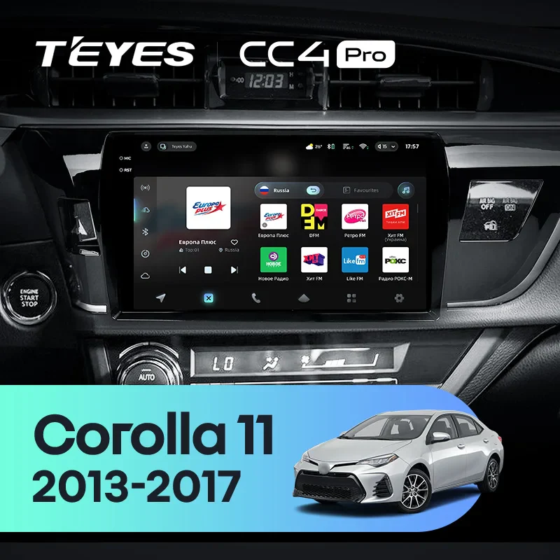 Toyota Corolla 11 Middle East Edition LHD RHD (2013-2017)