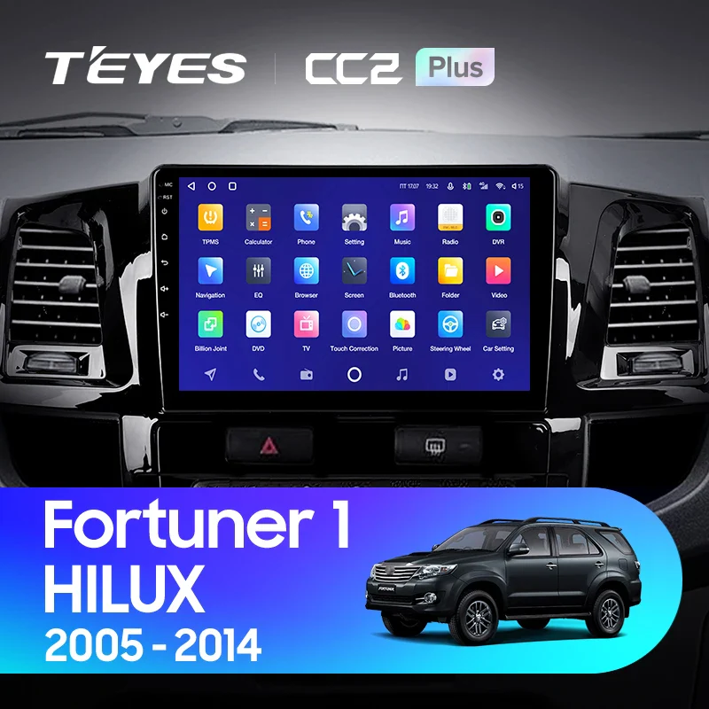 Toyota Fortuner 1 AN50 AN60 HILUX Revo Vigo (2005-2014)