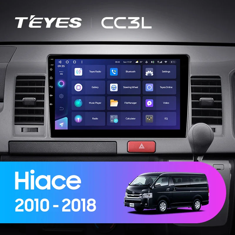 Toyota Hiace H200 (2010-2018) Right Hand Drive