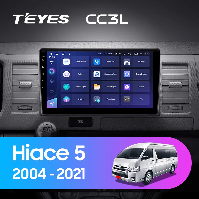 Toyota Hiace XH10 H200 5 V (2004-2021)
