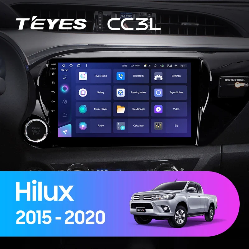 Toyota Hilux Pick Up AN120 (2015-2020) Left Hand Drive