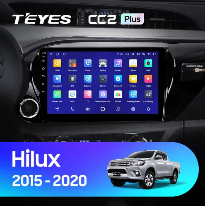 Toyota Hilux Pick Up AN120 (2015-2020) Right Hand Drive