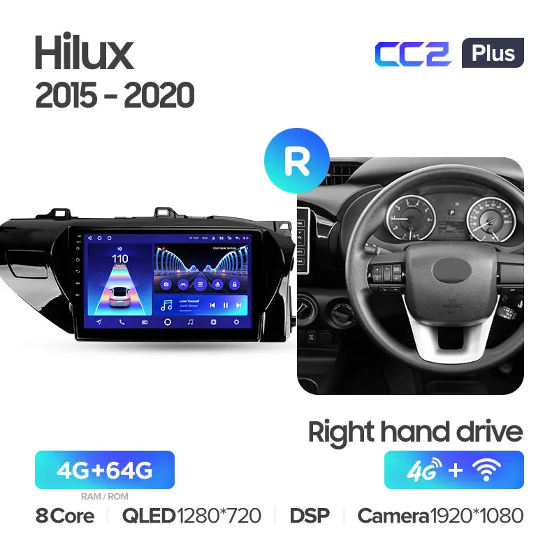 Toyota Hilux Pick Up AN120 (2015-2020) Right Hand Drive - Image 5