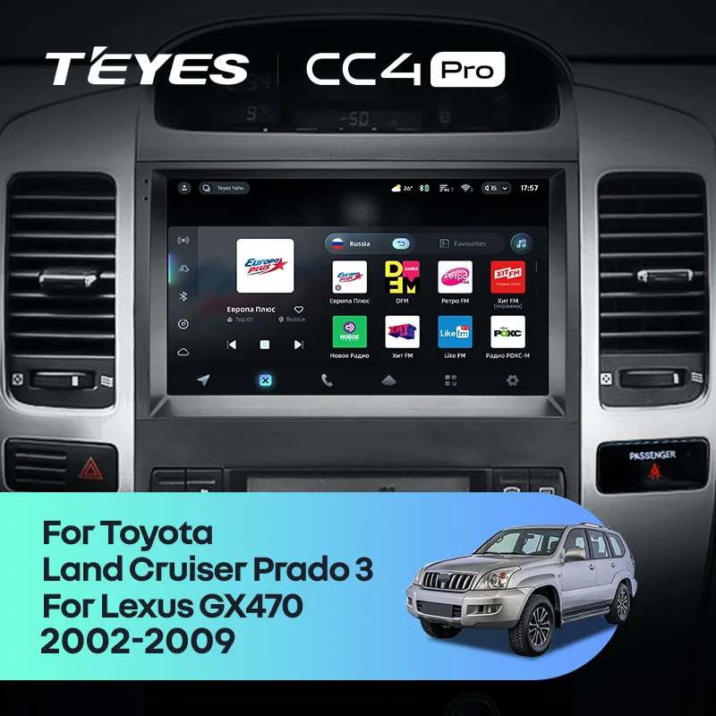 Toyota Land Cruiser Prado 120 3 III For Lexus GX470 GX 470 J120 (2002-2009)