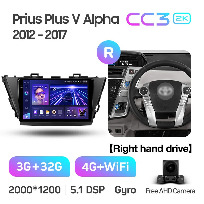 Toyota Prius Plus V Alpha (2012-2017) LHD & RHD - Image 11