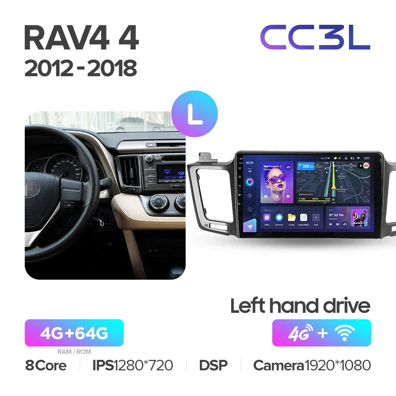 Toyota RAV4 (2012-2018) Left Hand Drive - Image 6