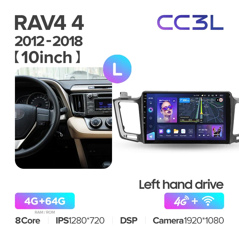 Toyota RAV4 (2012-2018) Left Hand Drive - Image 11