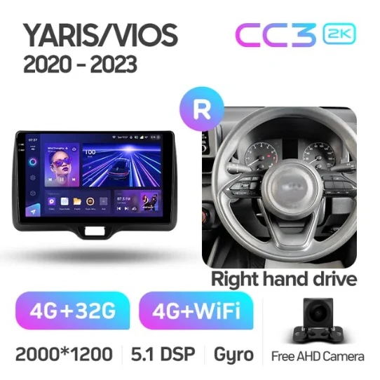 Toyota Yaris Vios (2020-2022) Right Hand Drive - Image 6