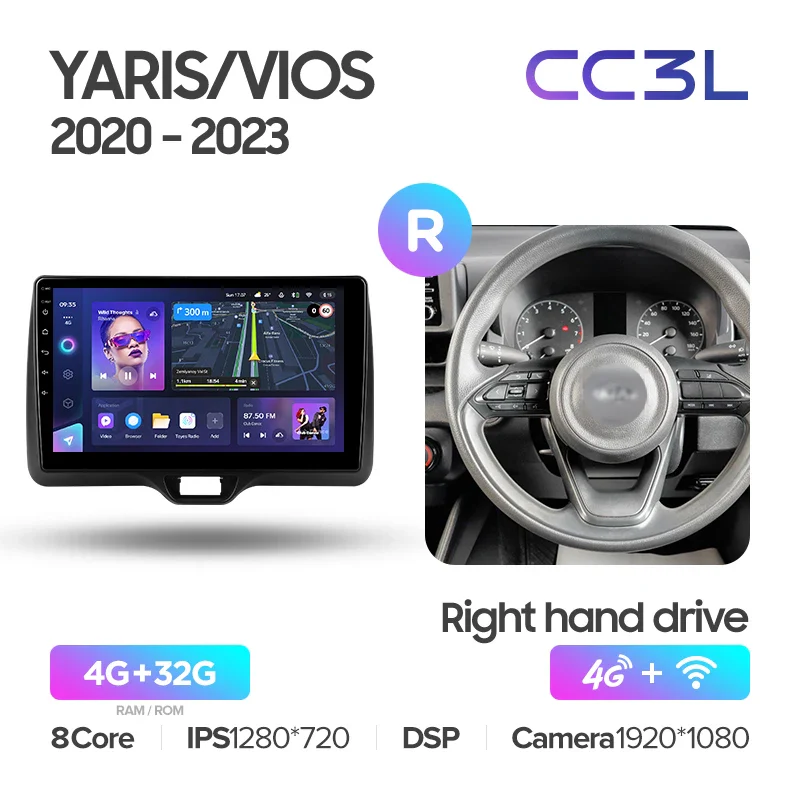 Toyota Yaris Vios (2020-2023) Right hand drive - Image 9