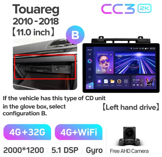 Volkswagen Touareg FL NF (2010-2018) 11" & 13" - Image 13